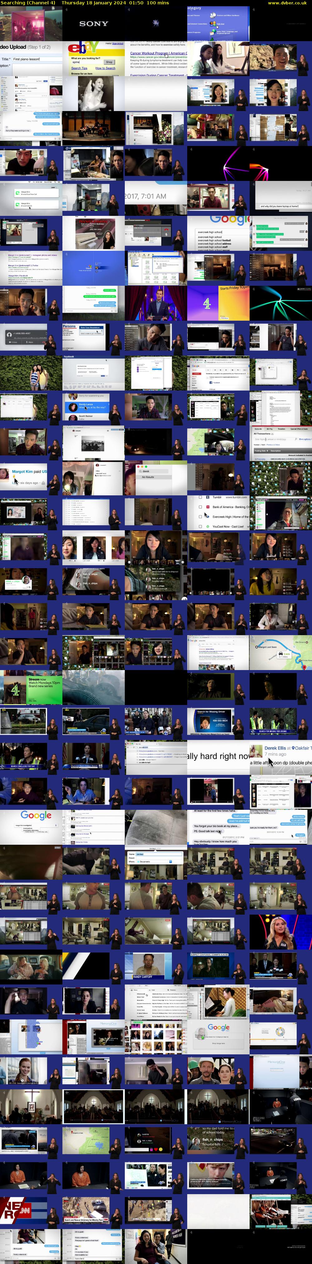 Searching (Channel 4) Thursday 18 January 2024 01:50 - 03:30