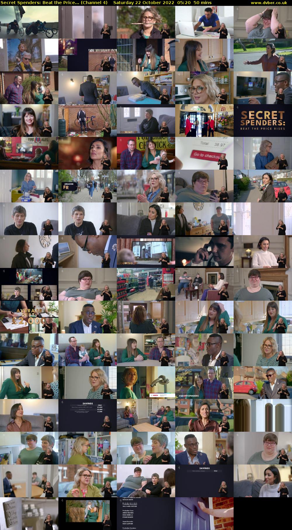 Secret Spenders: Beat the Price... (Channel 4) Saturday 22 October 2022 05:20 - 06:10