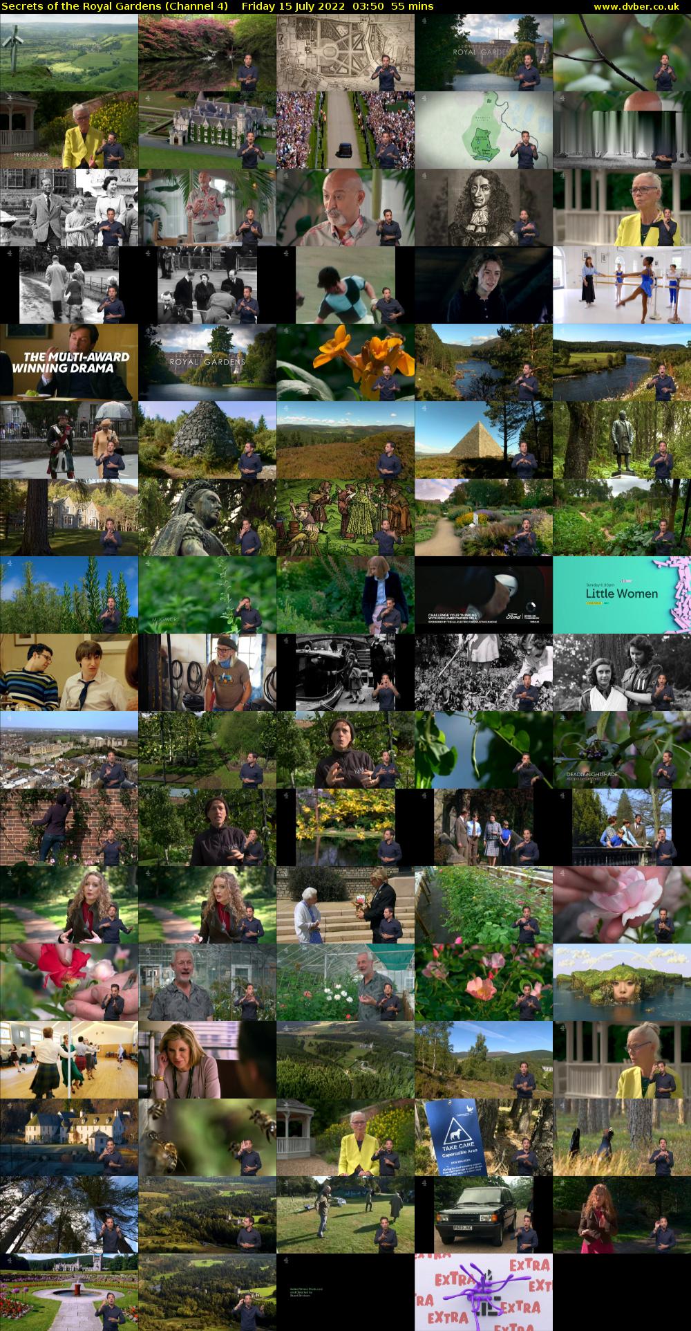 Secrets of the Royal Gardens (Channel 4) Friday 15 July 2022 03:50 - 04:45