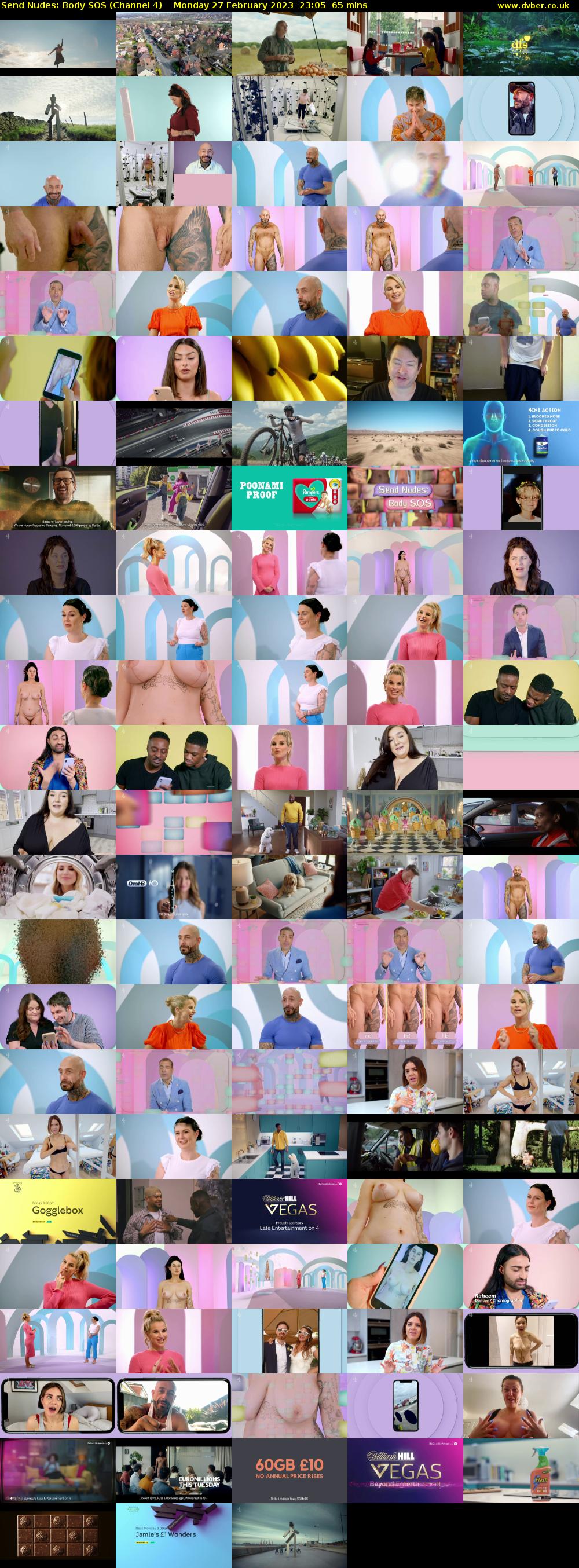 Send Nudes: Body SOS (Channel 4) Monday 27 February 2023 23:05 - 00:10