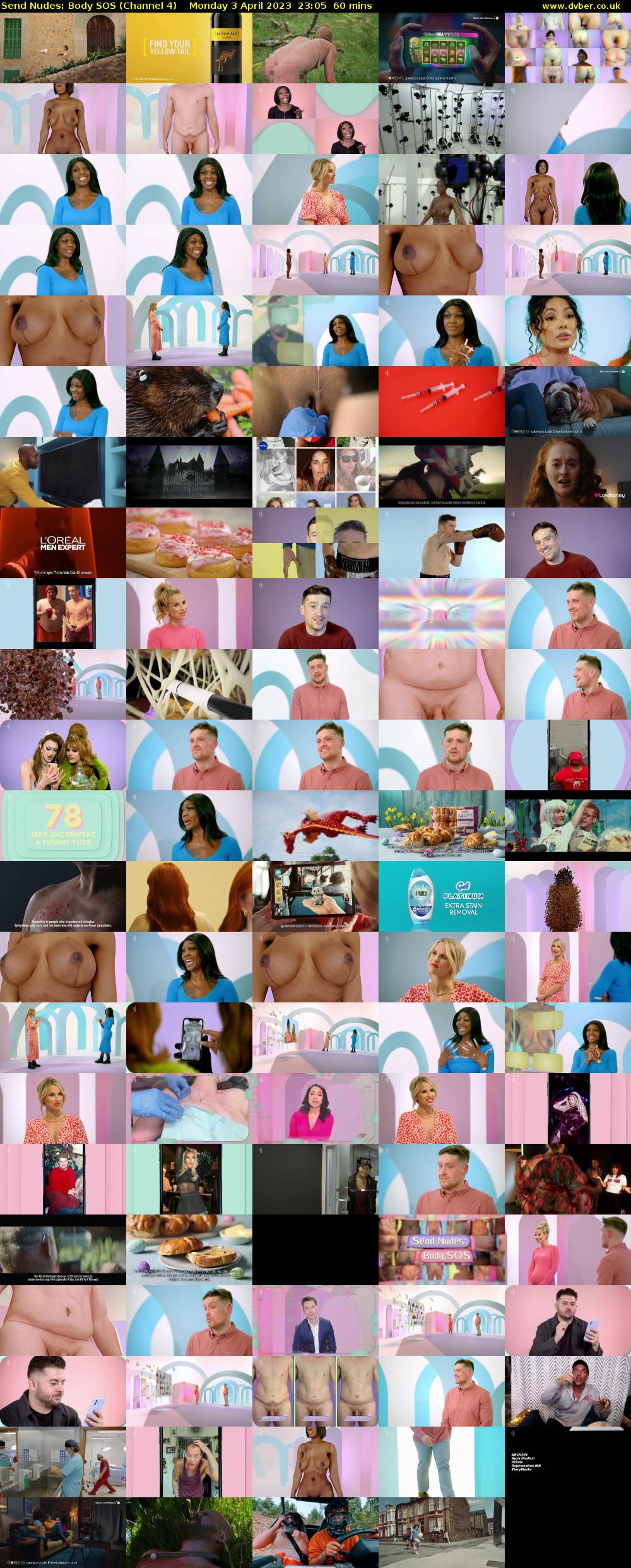 Send Nudes: Body SOS (Channel 4) Monday 3 April 2023 23:05 - 00:05