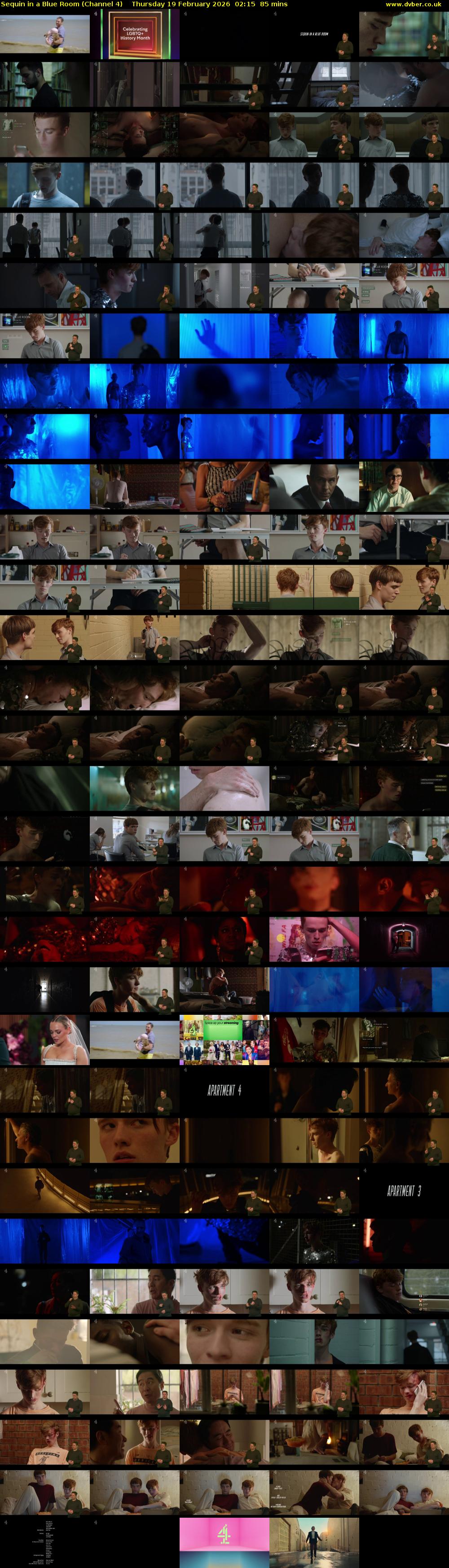 Sequin in a Blue Room (Channel 4) Thursday 19 February 2026 02:15 - 03:40