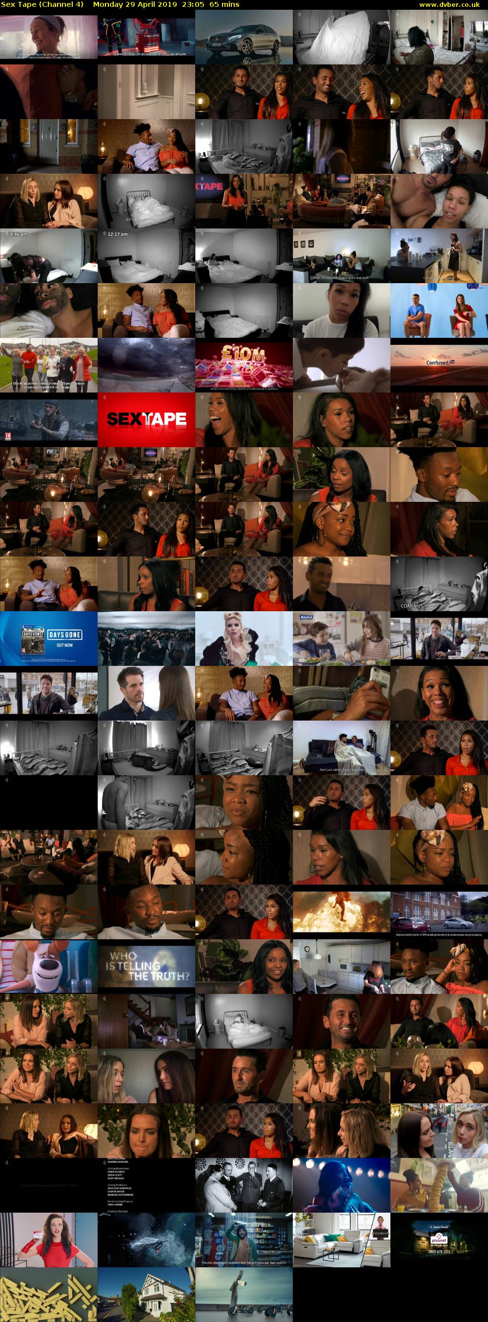 Sex Tape (Channel 4) Monday 29 April 2019 23:05 - 00:10