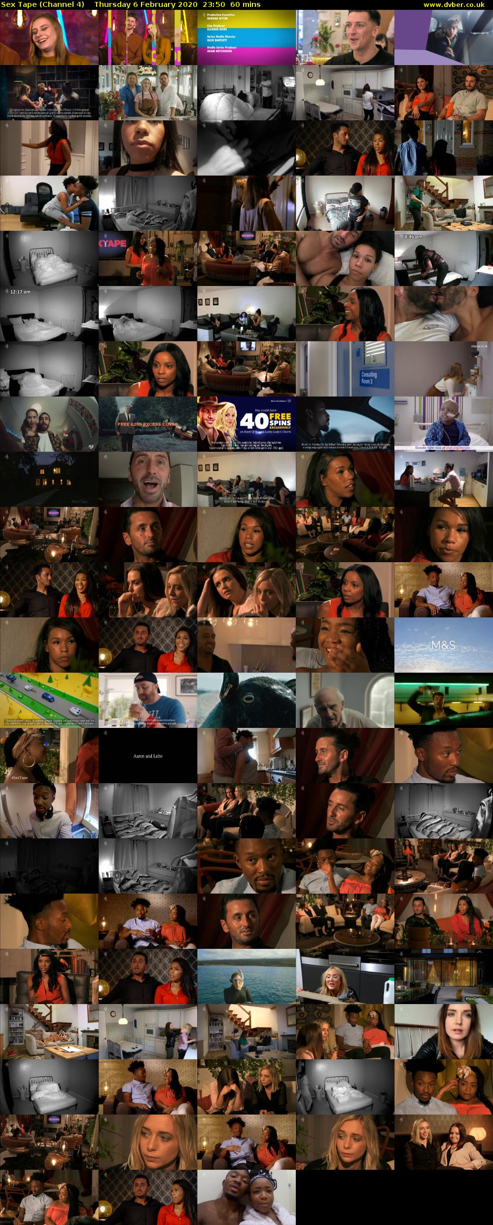 Sex Tape (Channel 4) Thursday 6 February 2020 23:50 - 00:50