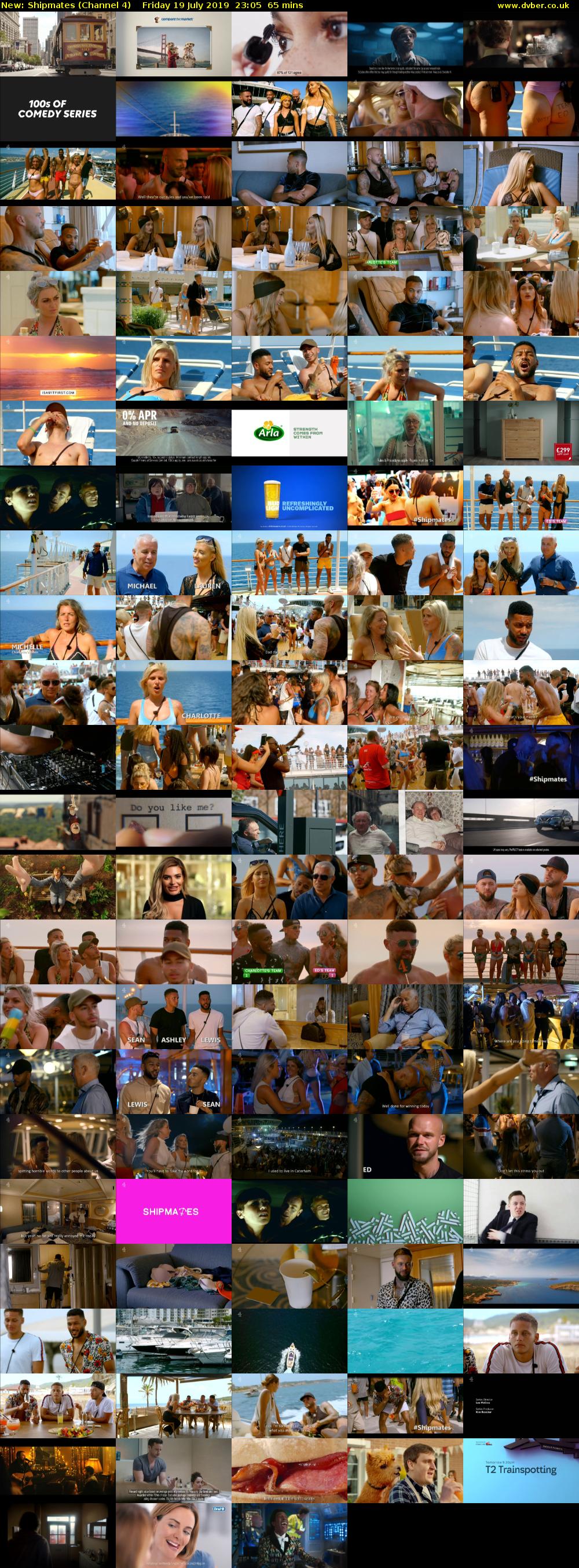 Shipmates (Channel 4) Friday 19 July 2019 23:05 - 00:10