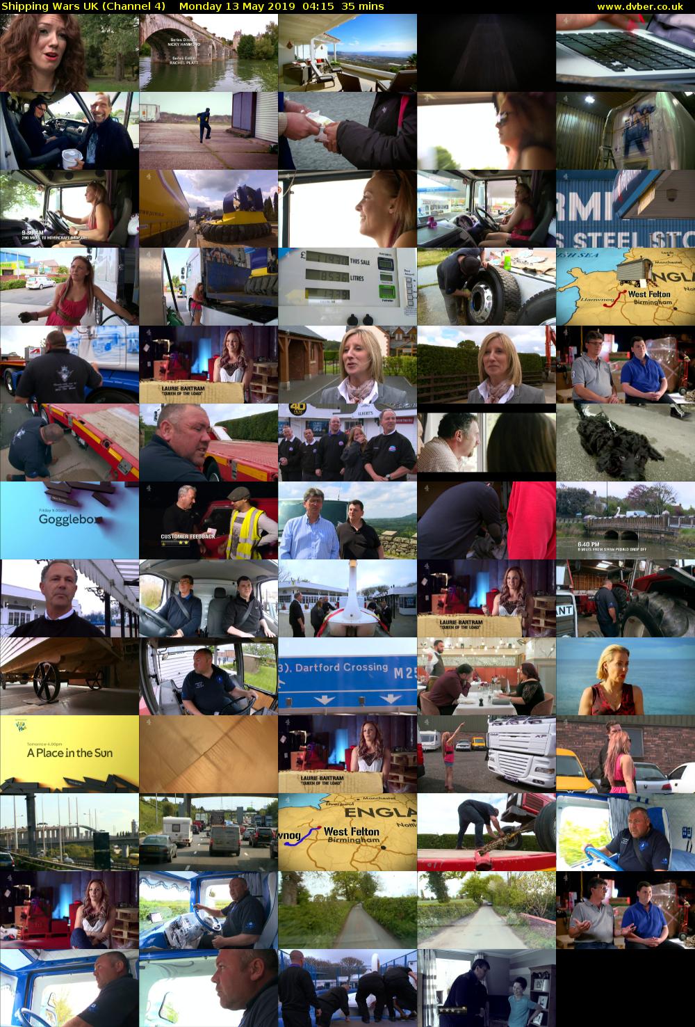 Shipping Wars UK (Channel 4) Monday 13 May 2019 04:15 - 04:50