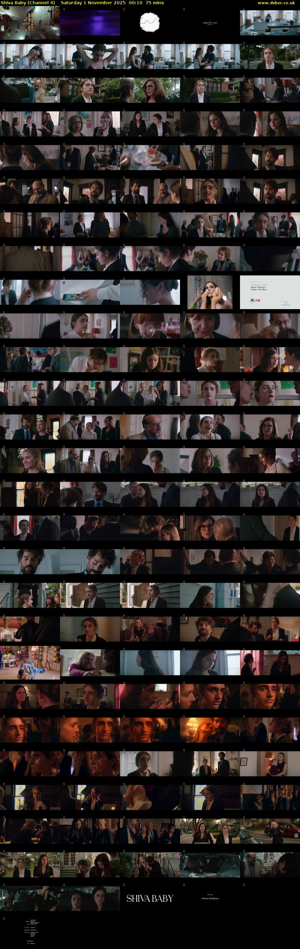 Shiva Baby (Channel 4) Saturday 1 November 2025 00:10 - 01:25