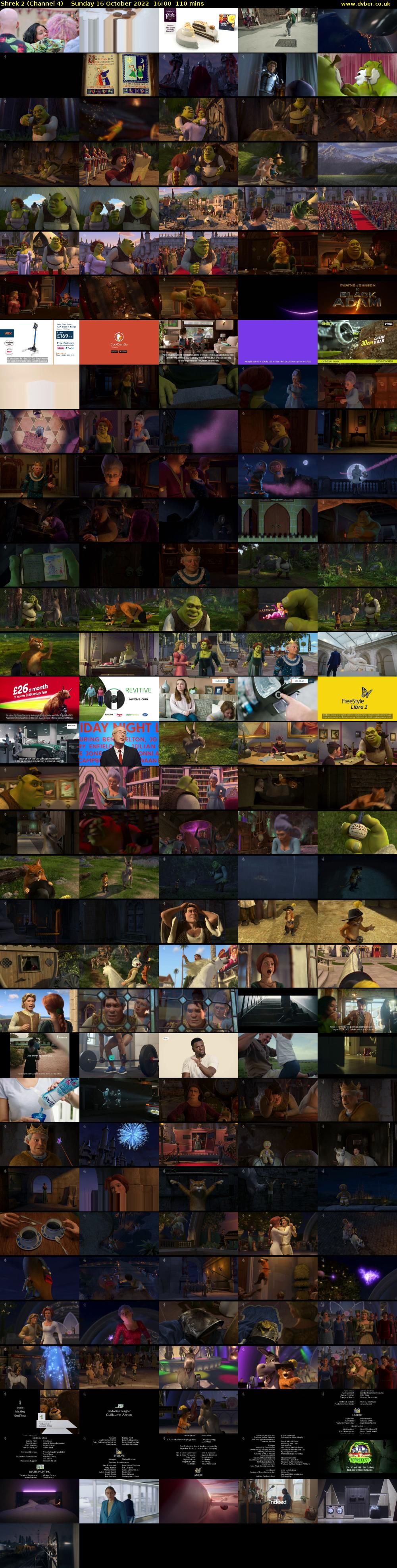 Shrek 2 (Channel 4) Sunday 16 October 2022 16:00 - 17:50