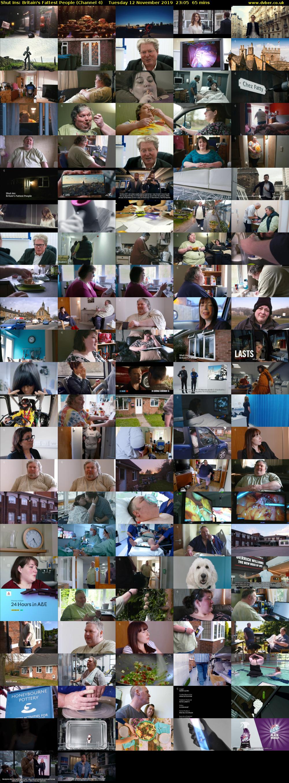 Shut Ins: Britain's Fattest People (Channel 4) Tuesday 12 November 2019 23:05 - 00:10