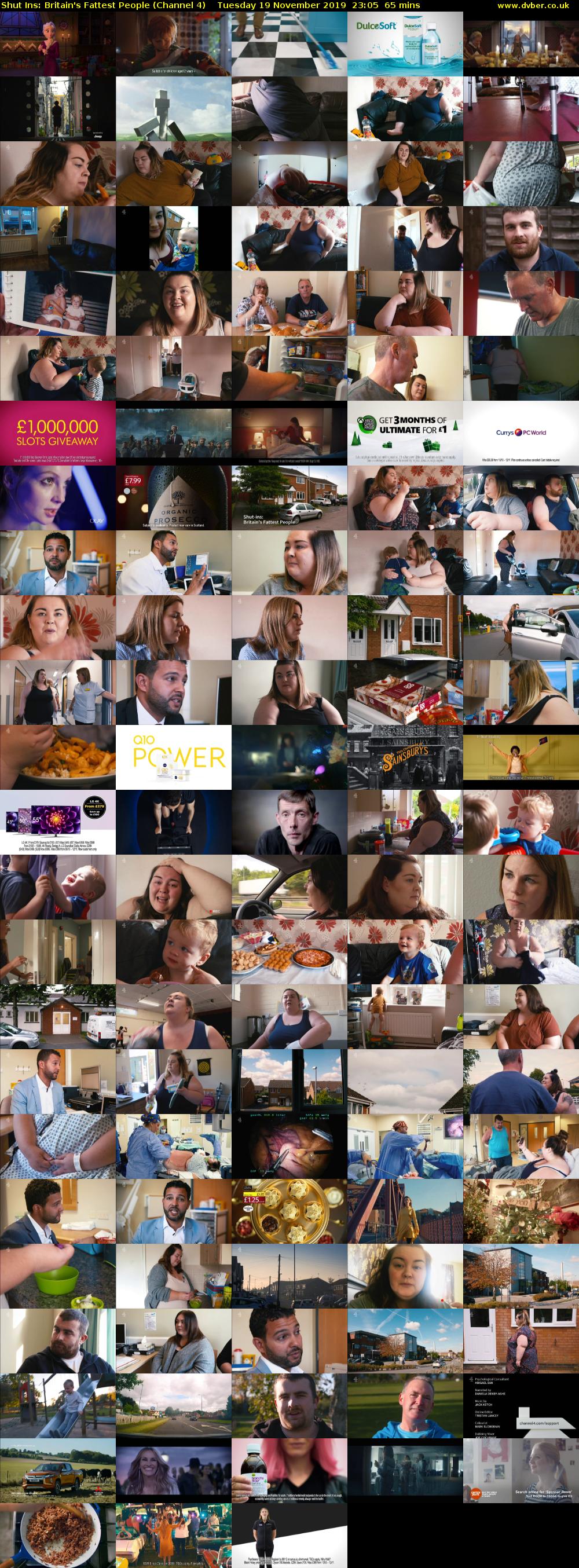 Shut Ins: Britain's Fattest People (Channel 4) Tuesday 19 November 2019 23:05 - 00:10