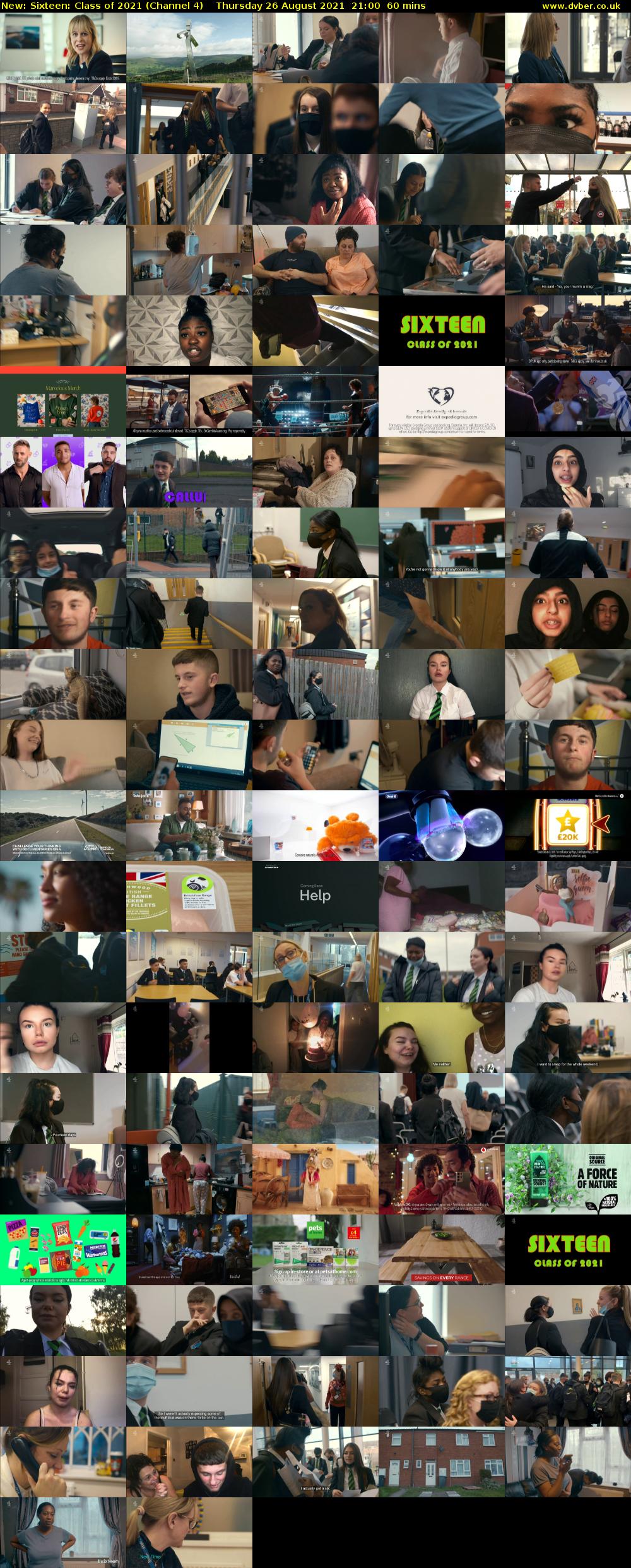 Sixteen: Class of 2021 (Channel 4) Thursday 26 August 2021 21:00 - 22:00