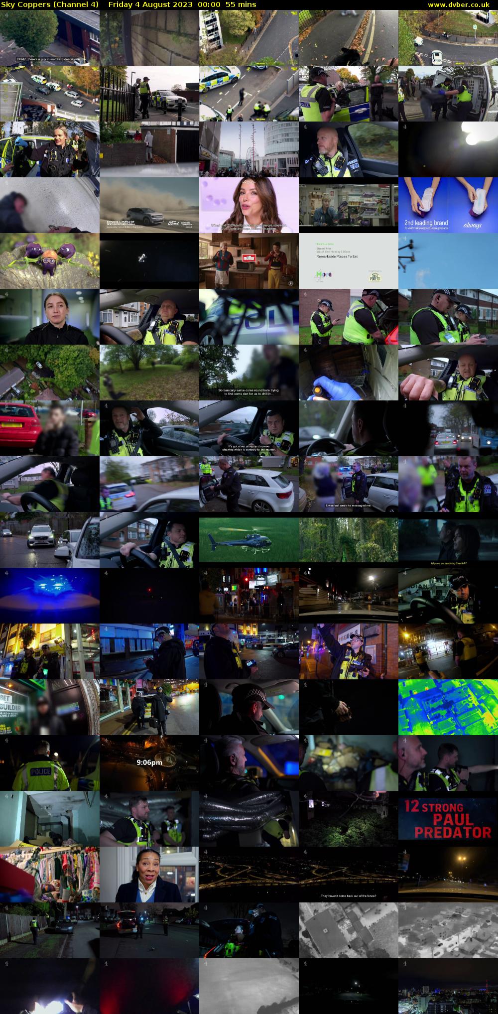 Sky Coppers (Channel 4) Friday 4 August 2023 00:00 - 00:55