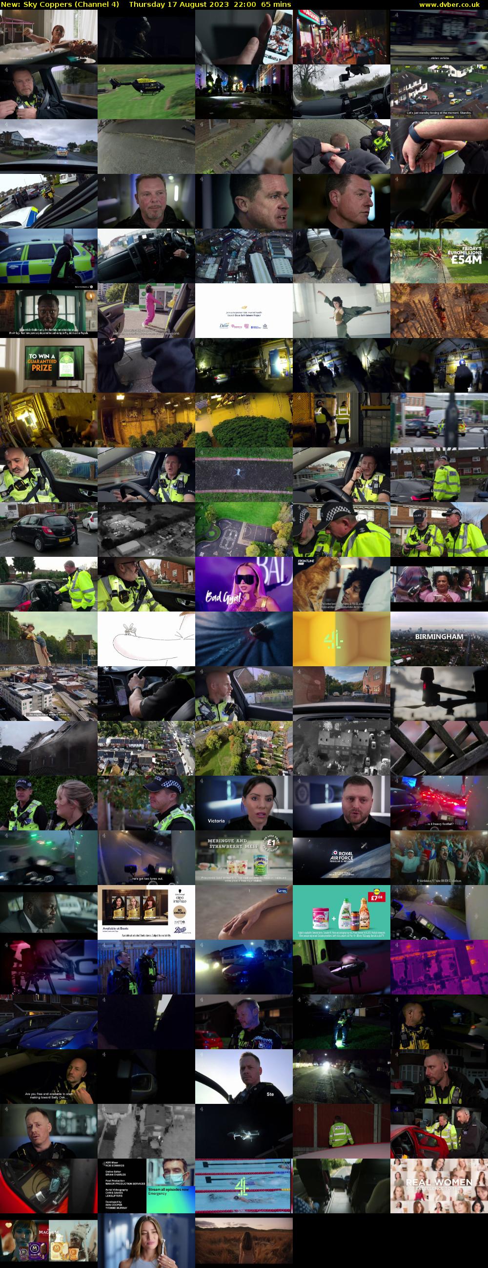Sky Coppers (Channel 4) Thursday 17 August 2023 22:00 - 23:05