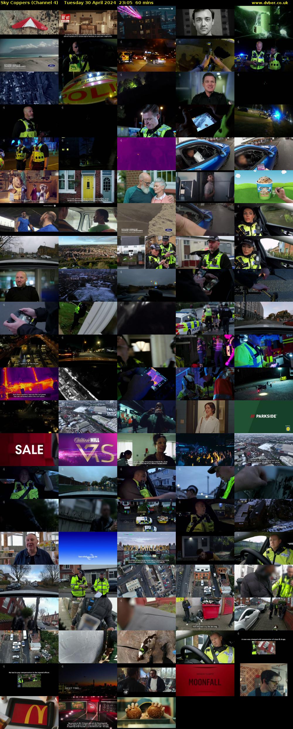 Sky Coppers (Channel 4) Tuesday 30 April 2024 23:05 - 00:05