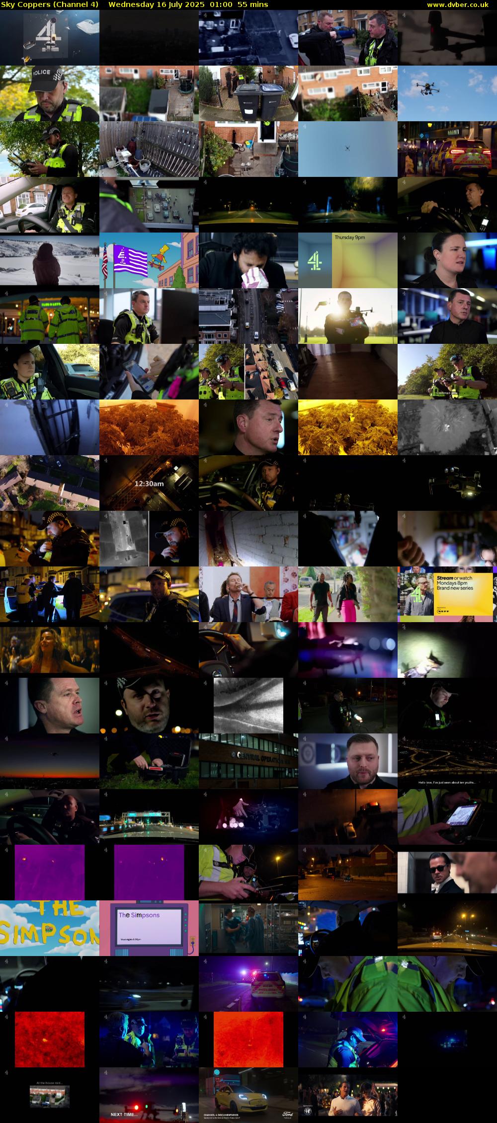 Sky Coppers (Channel 4) Wednesday 16 July 2025 01:00 - 01:55