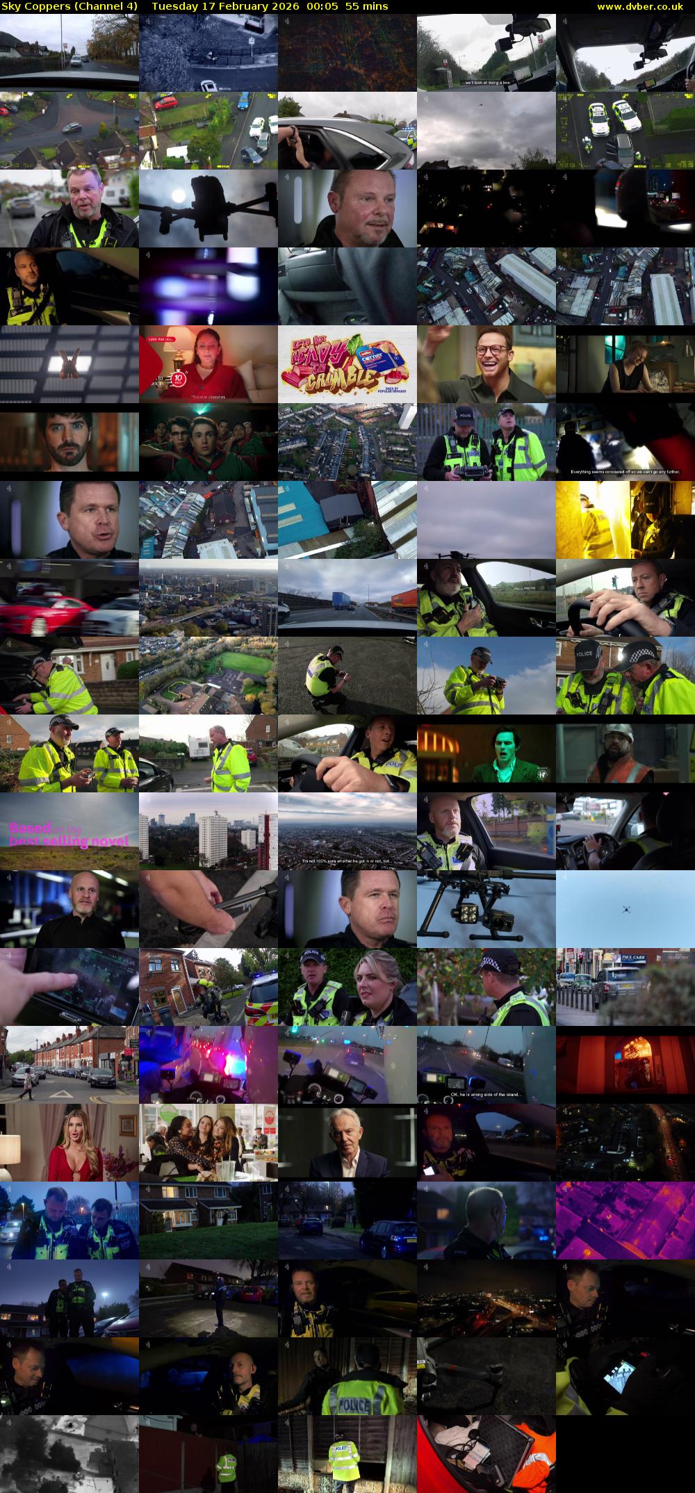 Sky Coppers (Channel 4) Tuesday 17 February 2026 00:05 - 01:00