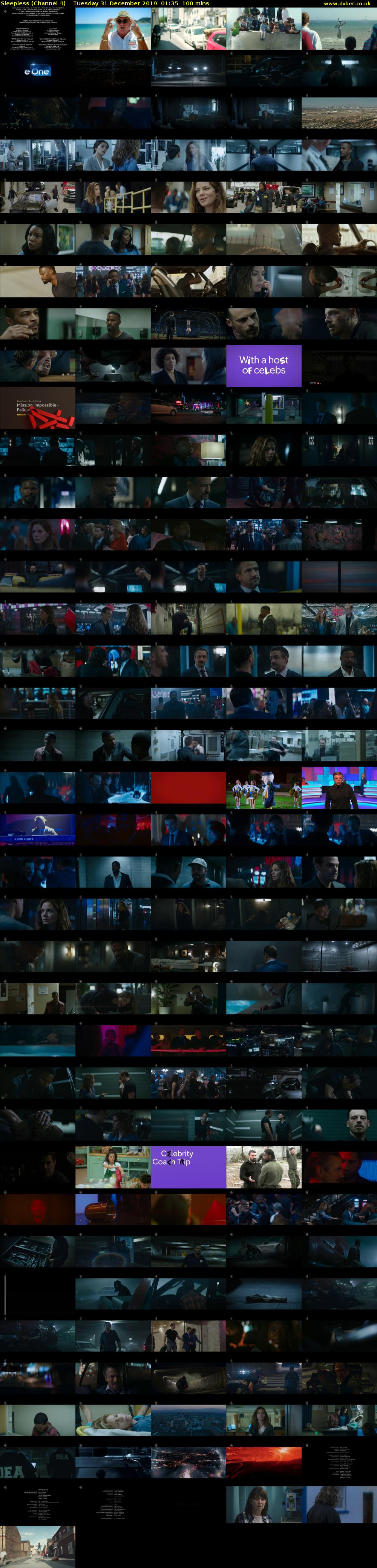 Sleepless (Channel 4) Tuesday 31 December 2019 01:35 - 03:15