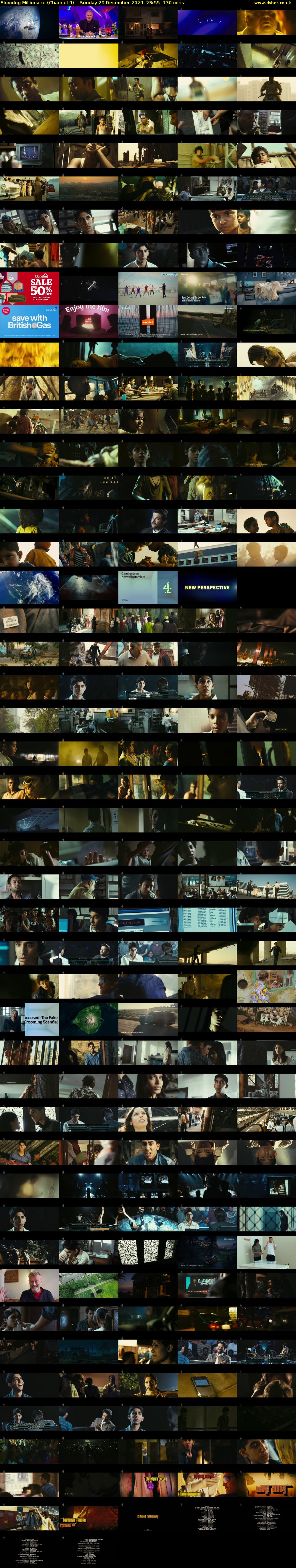 Slumdog Millionaire (Channel 4) Sunday 29 December 2024 23:55 - 02:05