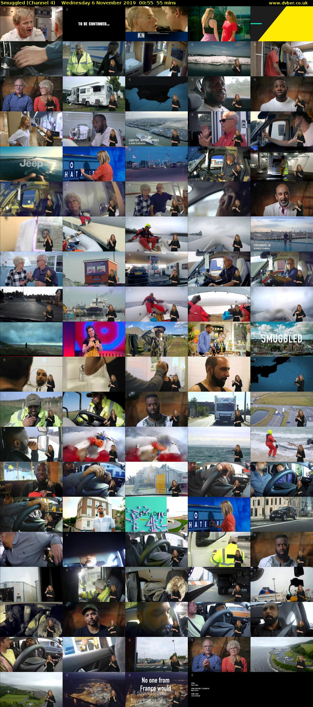 Smuggled (Channel 4) Wednesday 6 November 2019 00:55 - 01:50