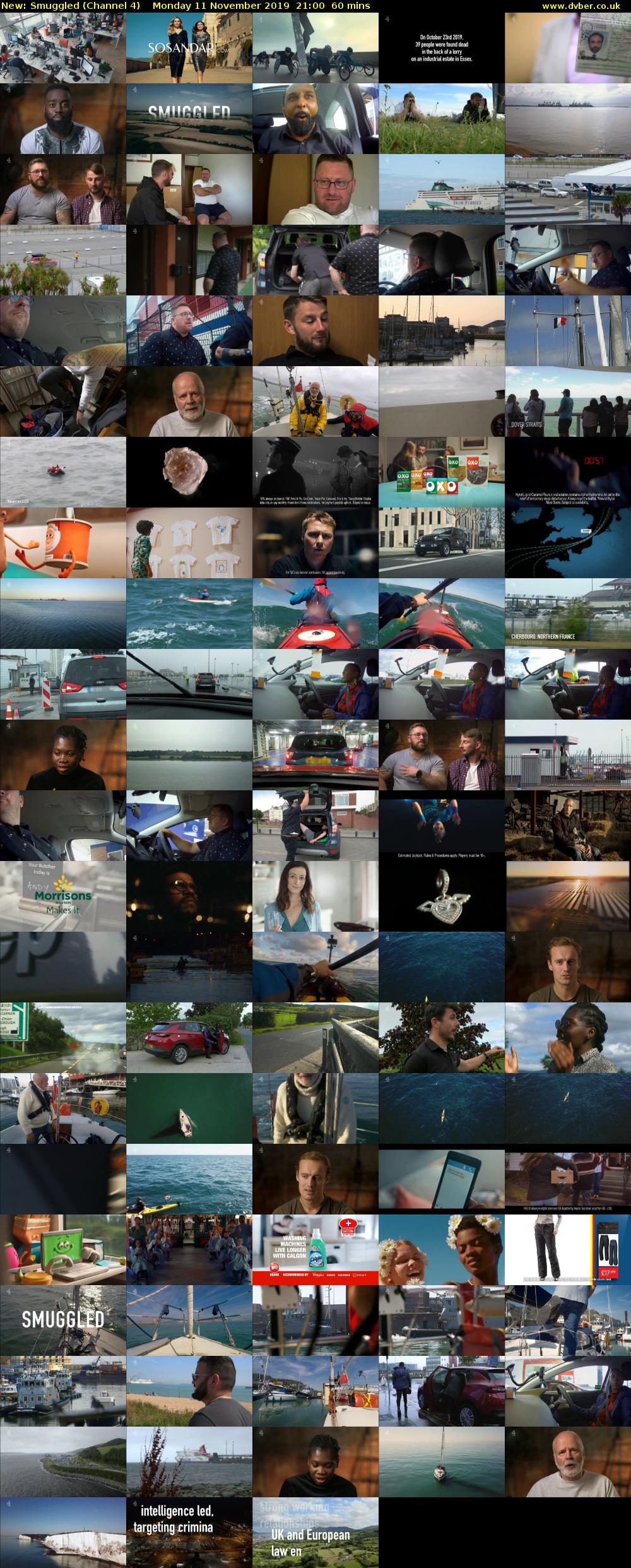 Smuggled (Channel 4) Monday 11 November 2019 21:00 - 22:00