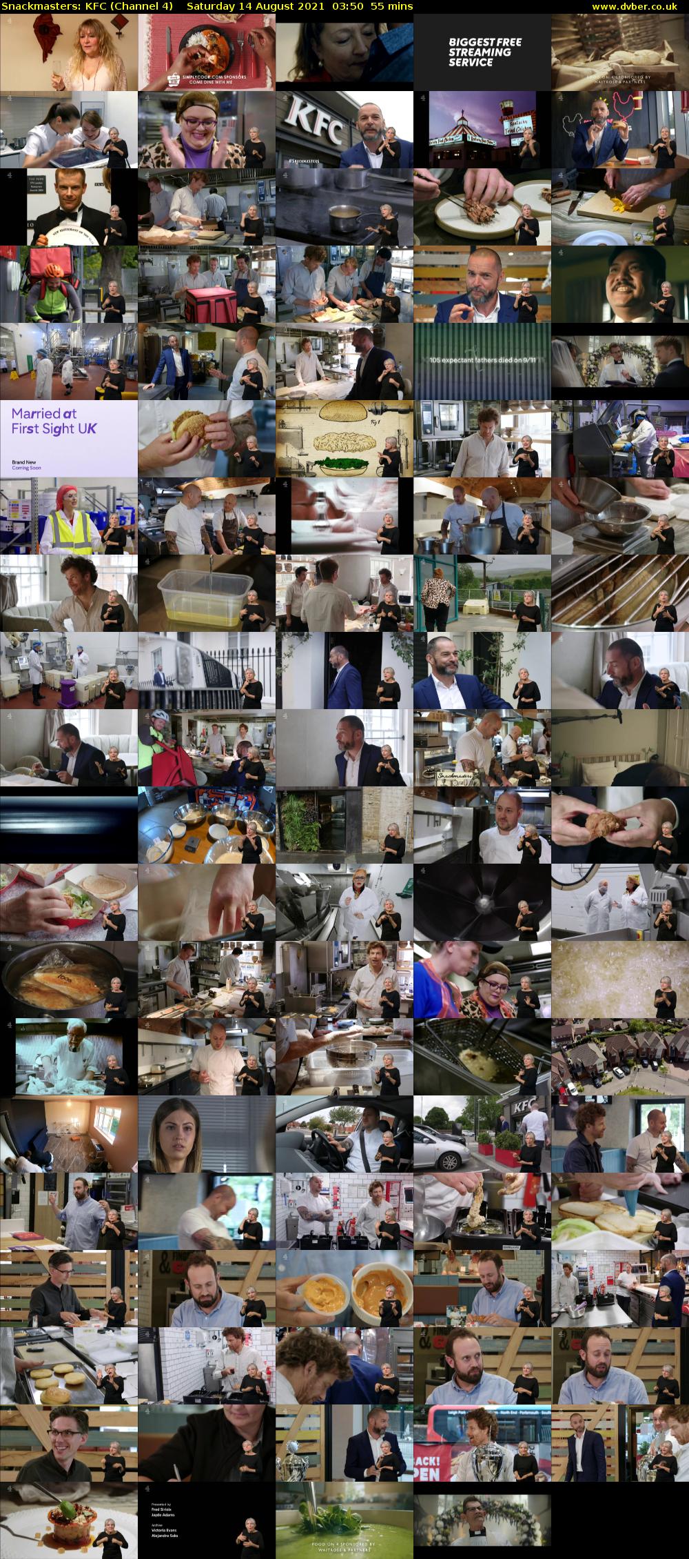 Snackmasters: KFC (Channel 4) Saturday 14 August 2021 03:50 - 04:45