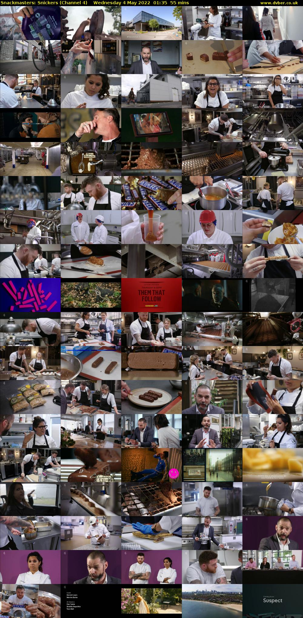 Snackmasters: Snickers (Channel 4) Wednesday 4 May 2022 01:35 - 02:30