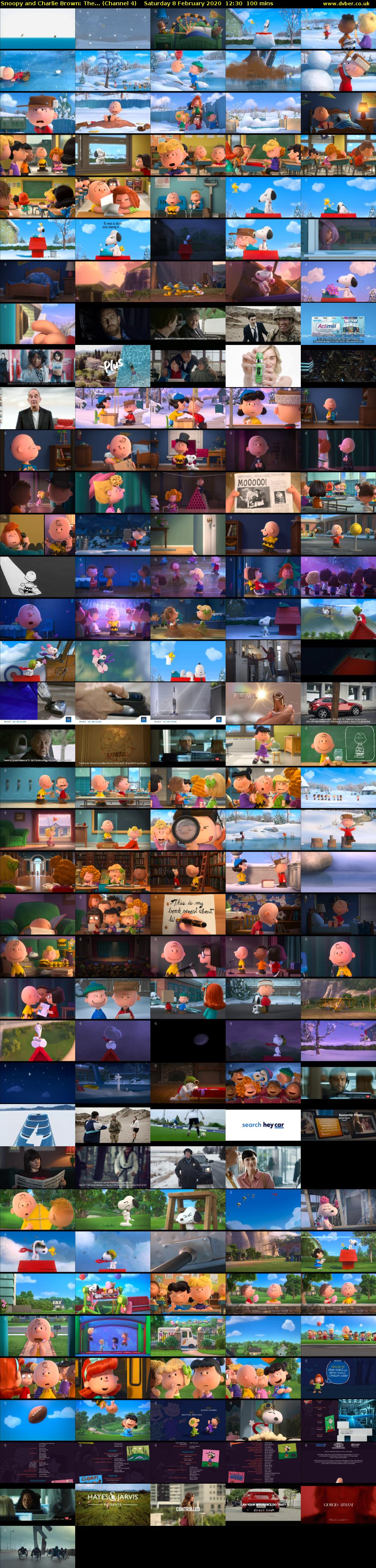 Snoopy and Charlie Brown: The... (Channel 4) Saturday 8 February 2020 12:30 - 14:10
