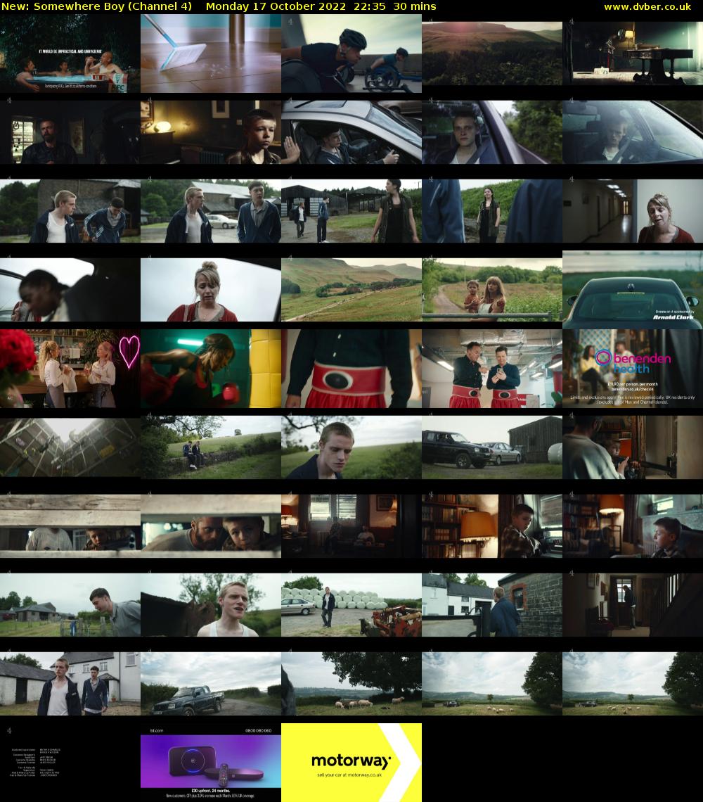 Somewhere Boy (Channel 4) Monday 17 October 2022 22:35 - 23:05