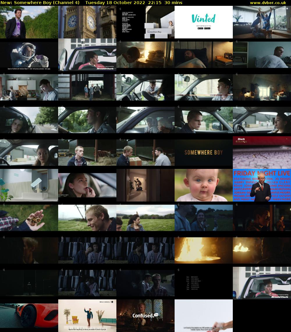 Somewhere Boy (Channel 4) Tuesday 18 October 2022 22:15 - 22:45