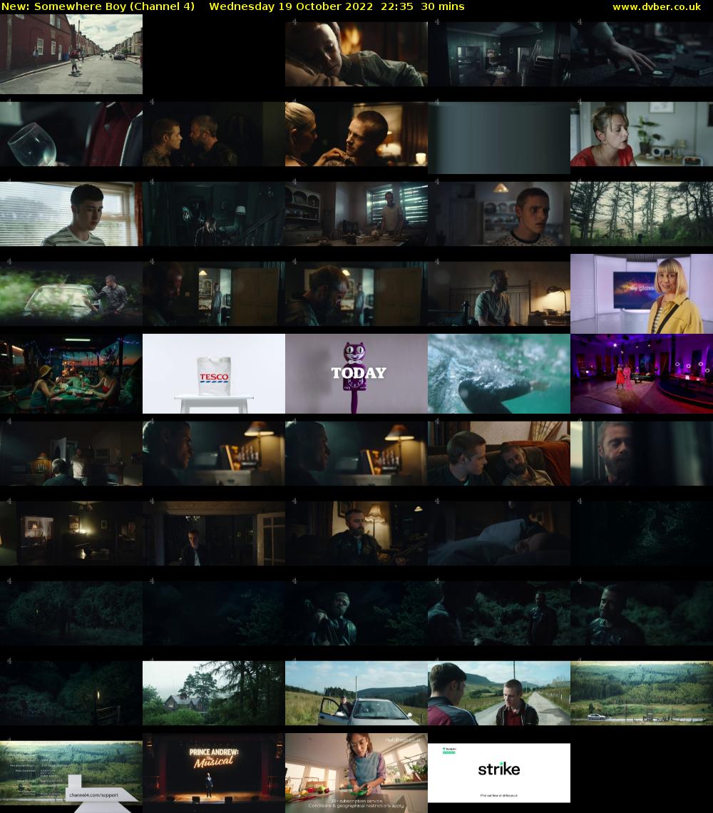 Somewhere Boy (Channel 4) Wednesday 19 October 2022 22:35 - 23:05