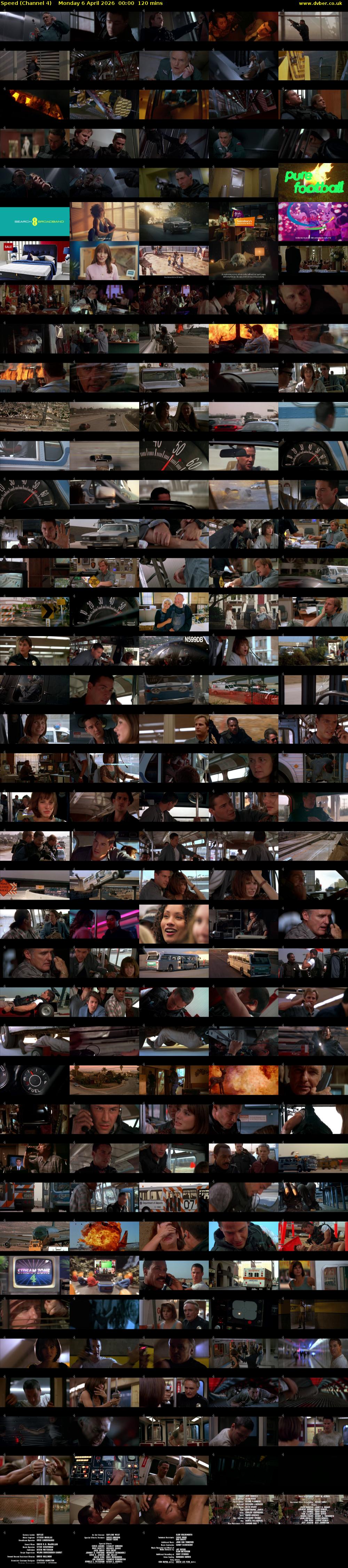 Speed (Channel 4) Monday 6 April 2026 00:00 - 02:00