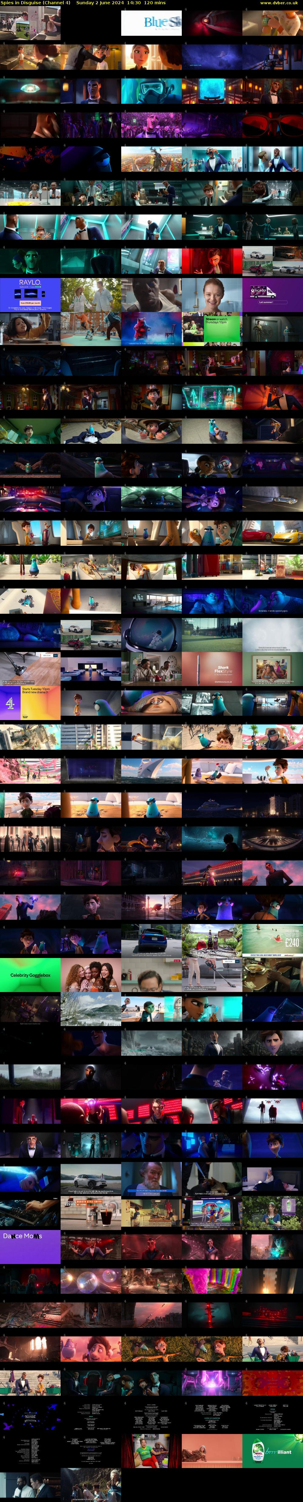 Spies in Disguise (Channel 4) Sunday 2 June 2024 14:30 - 16:30