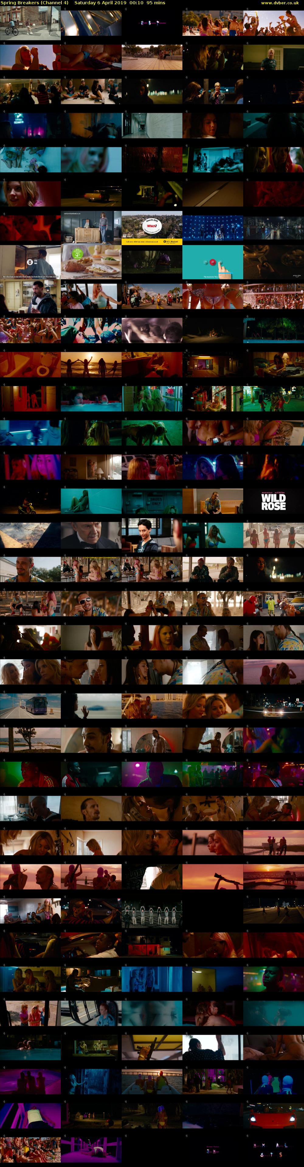 Spring Breakers (Channel 4) Saturday 6 April 2019 00:10 - 01:45