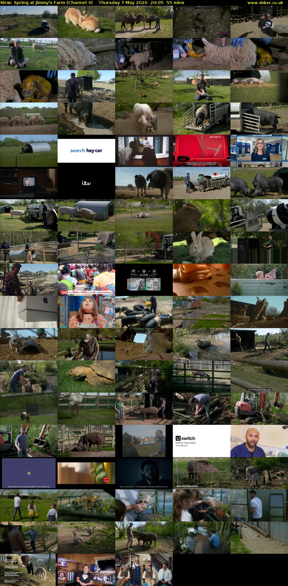 Spring at Jimmy's Farm (Channel 4) Thursday 7 May 2020 20:05 - 21:00