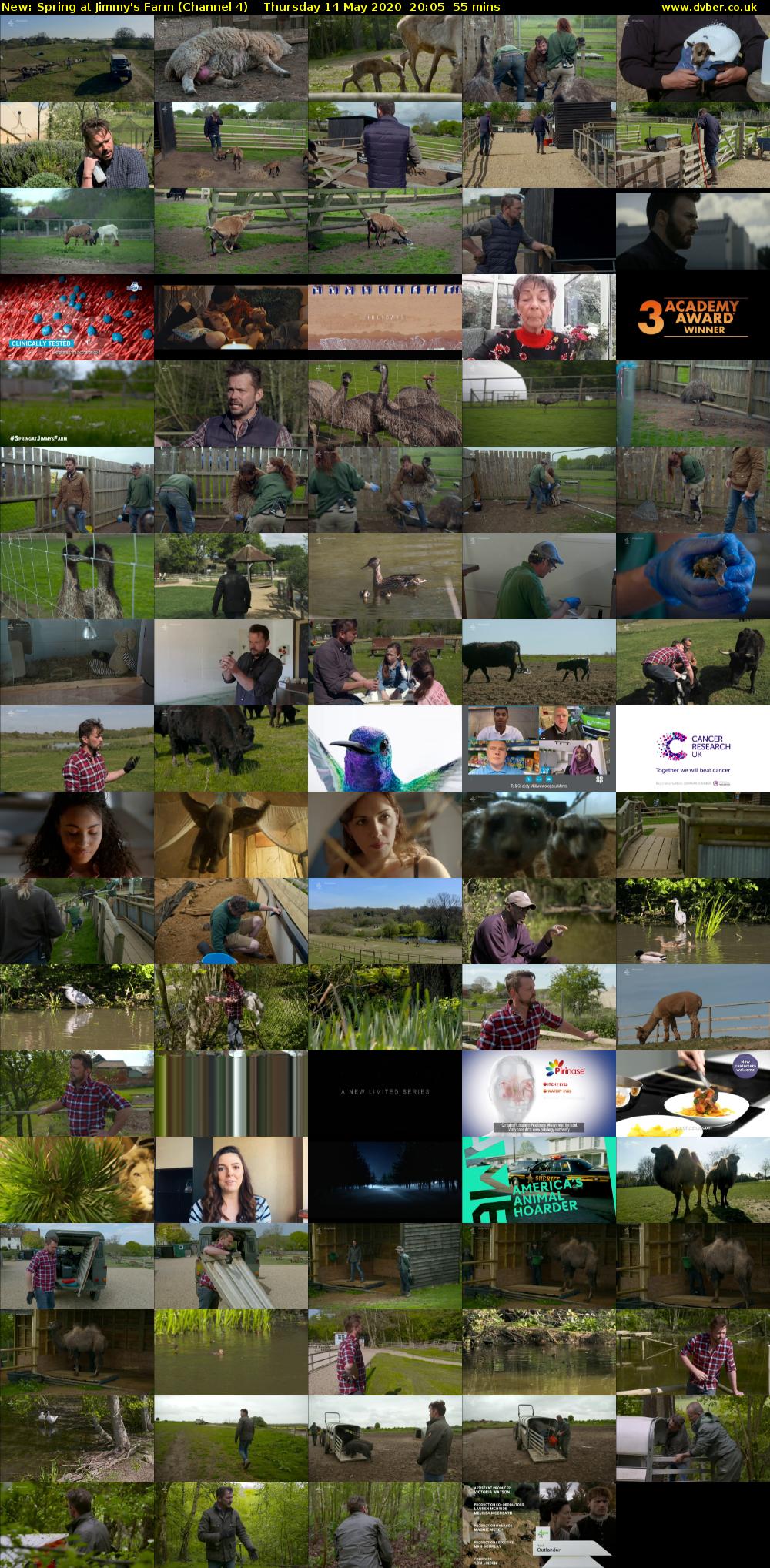 Spring at Jimmy's Farm (Channel 4) Thursday 14 May 2020 20:05 - 21:00