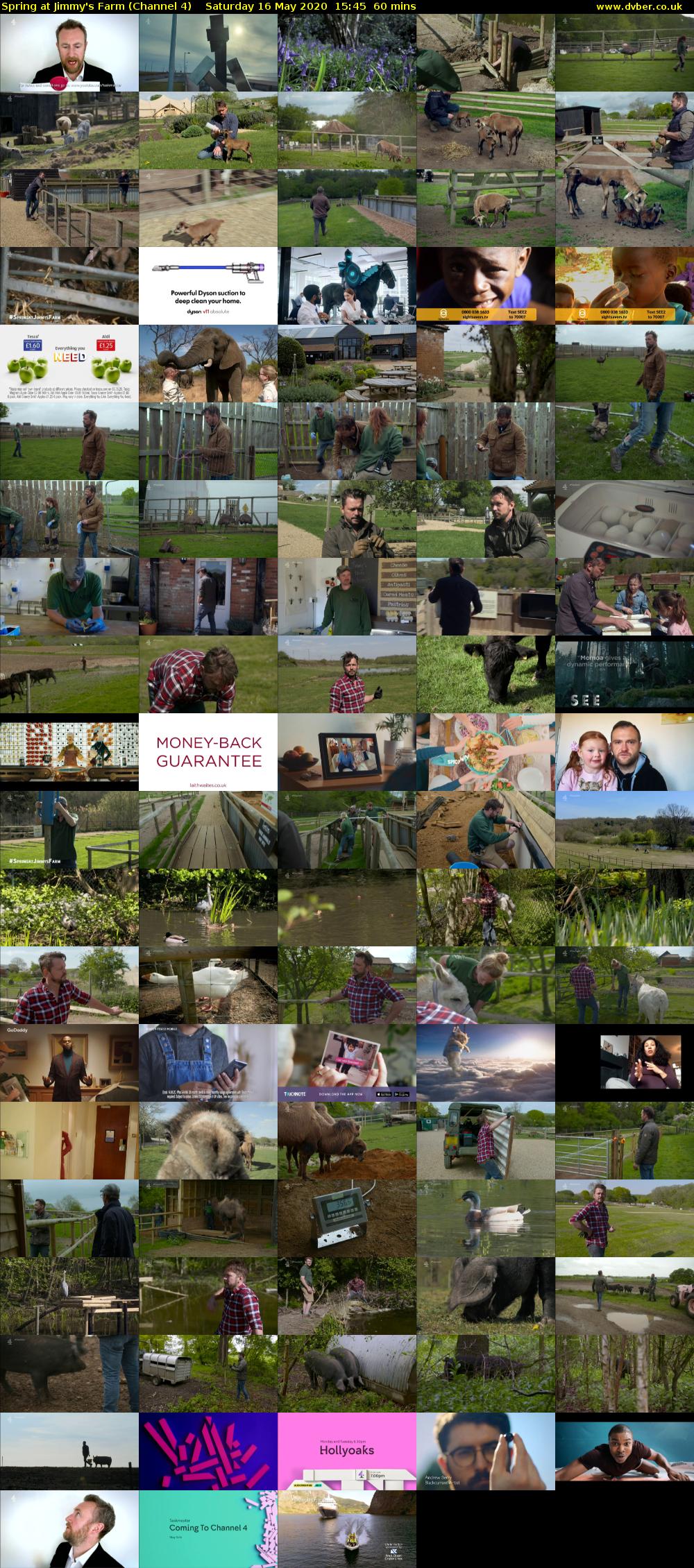 Spring at Jimmy's Farm (Channel 4) Saturday 16 May 2020 15:45 - 16:45