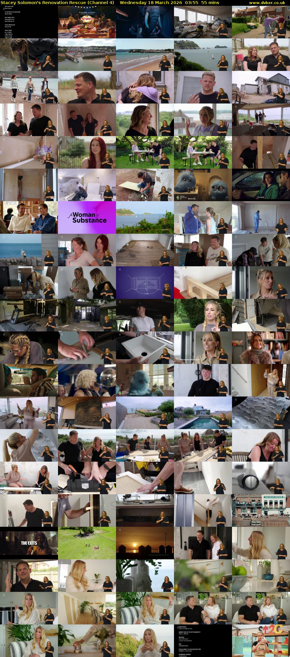 Stacey Solomon's Renovation Rescue (Channel 4) Wednesday 18 March 2026 03:55 - 04:50