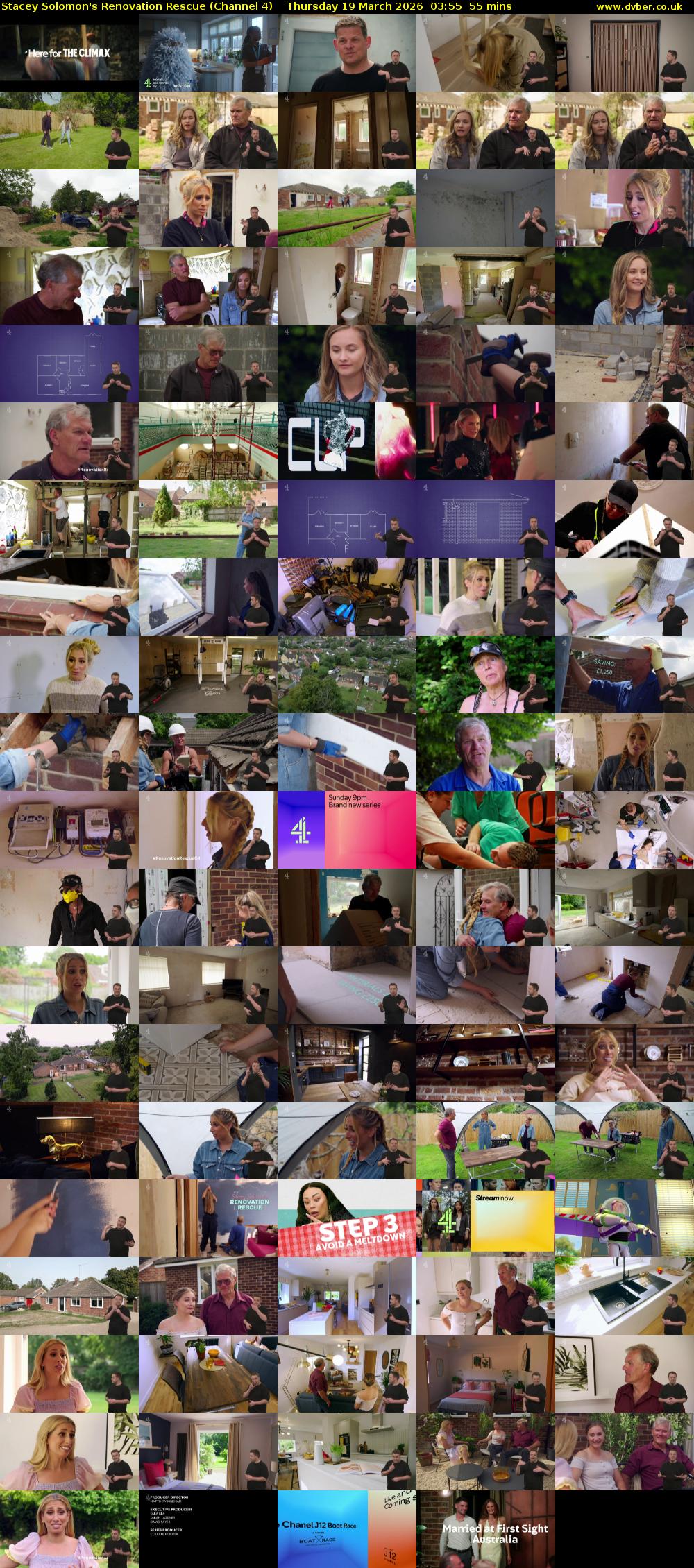 Stacey Solomon's Renovation Rescue (Channel 4) Thursday 19 March 2026 03:55 - 04:50