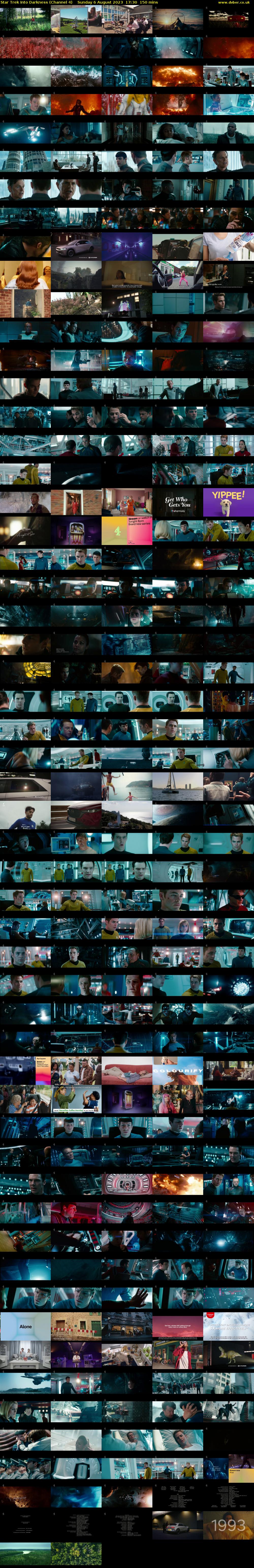 Star Trek Into Darkness (Channel 4) Sunday 6 August 2023 17:30 - 20:00
