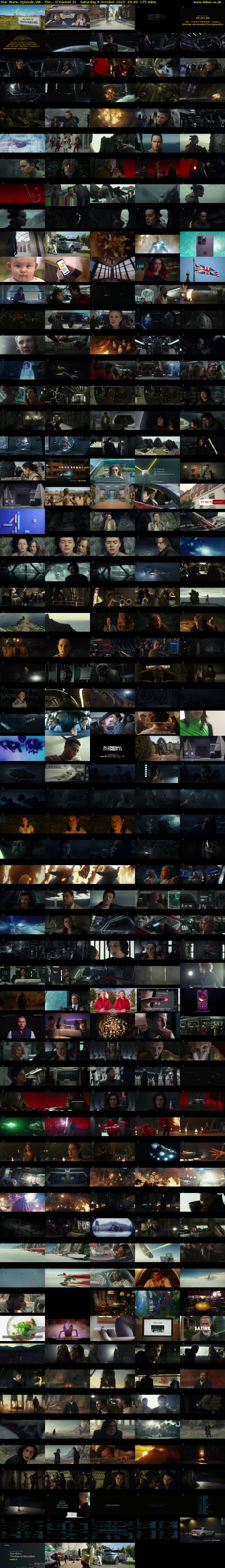 Star Wars: Episode VIII - The... (Channel 4) Saturday 8 October 2022 20:40 - 23:35