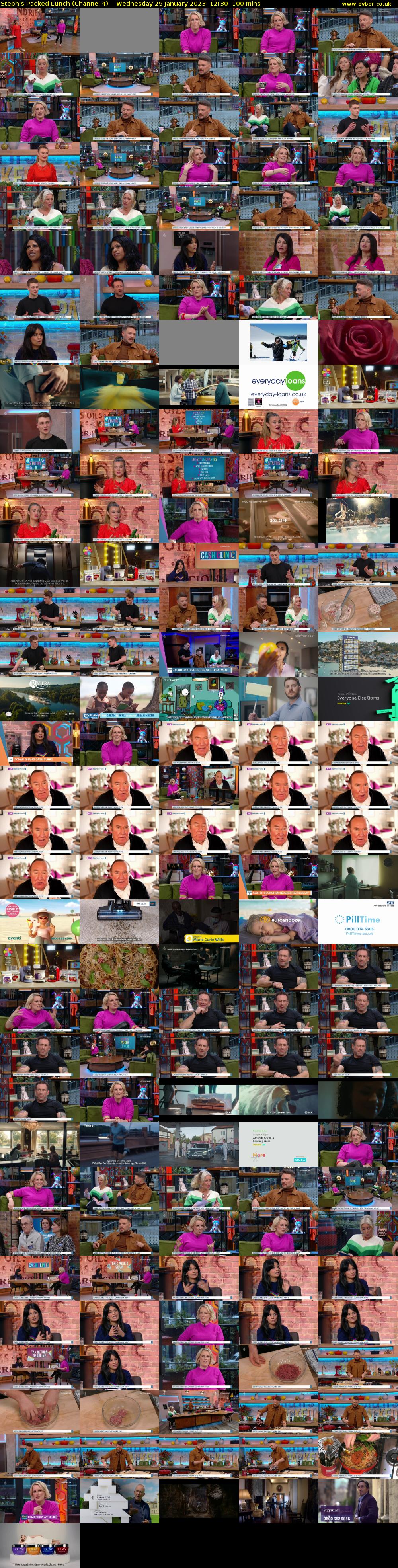Steph's Packed Lunch (Channel 4) Wednesday 25 January 2023 12:30 - 14:10