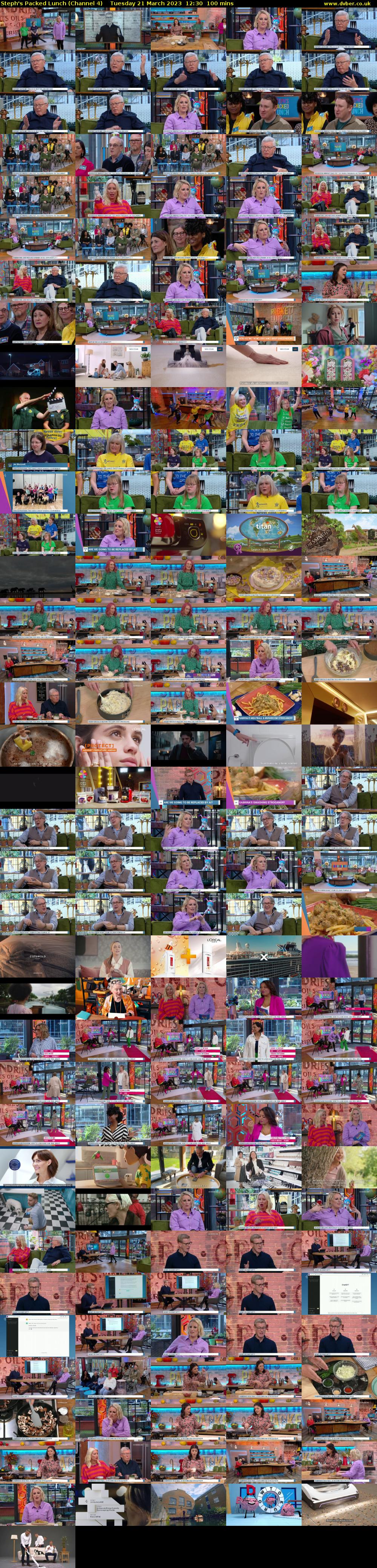 Steph's Packed Lunch (Channel 4) Tuesday 21 March 2023 12:30 - 14:10