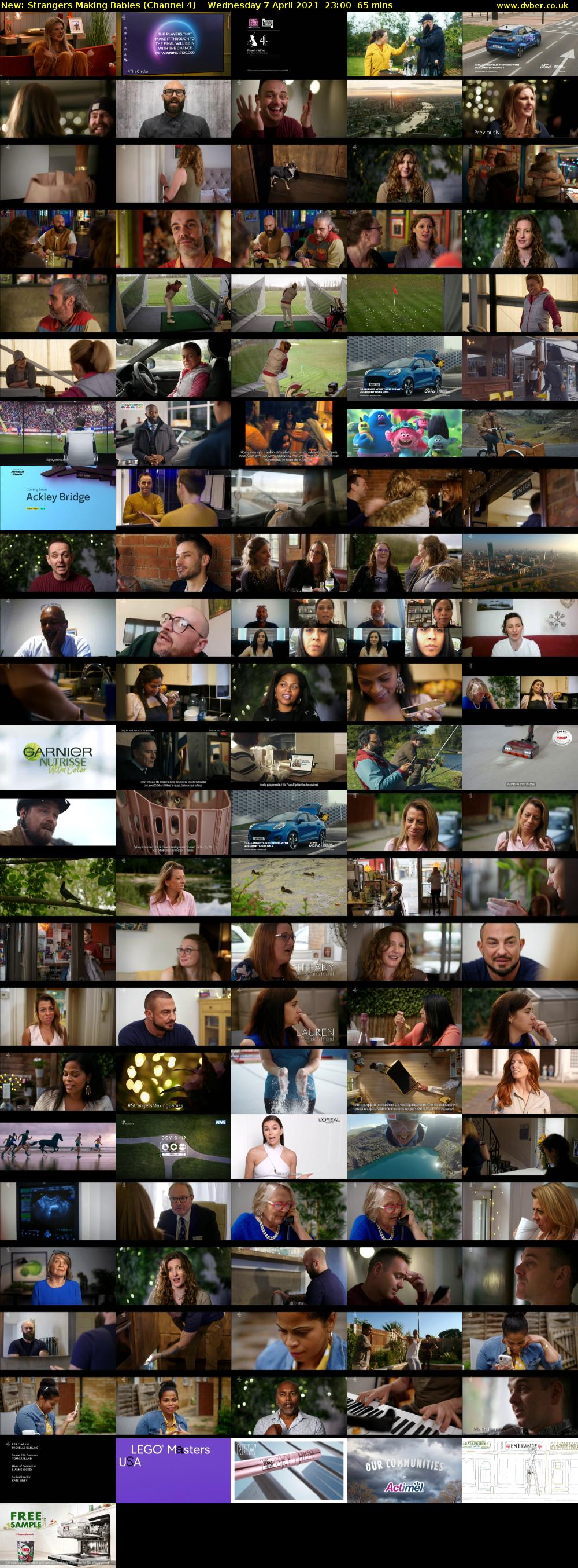 Strangers Making Babies (Channel 4) Wednesday 7 April 2021 23:00 - 00:05