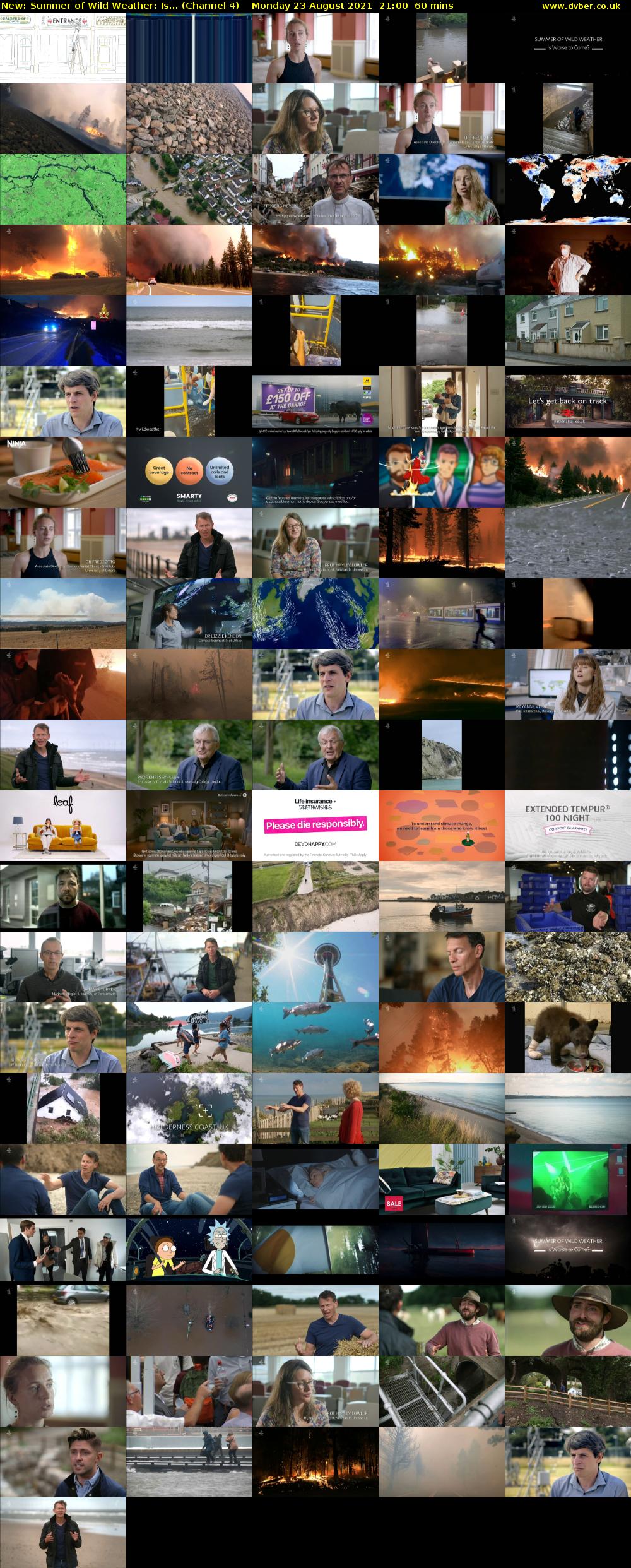 Summer of Wild Weather: Is... (Channel 4) Monday 23 August 2021 21:00 - 22:00