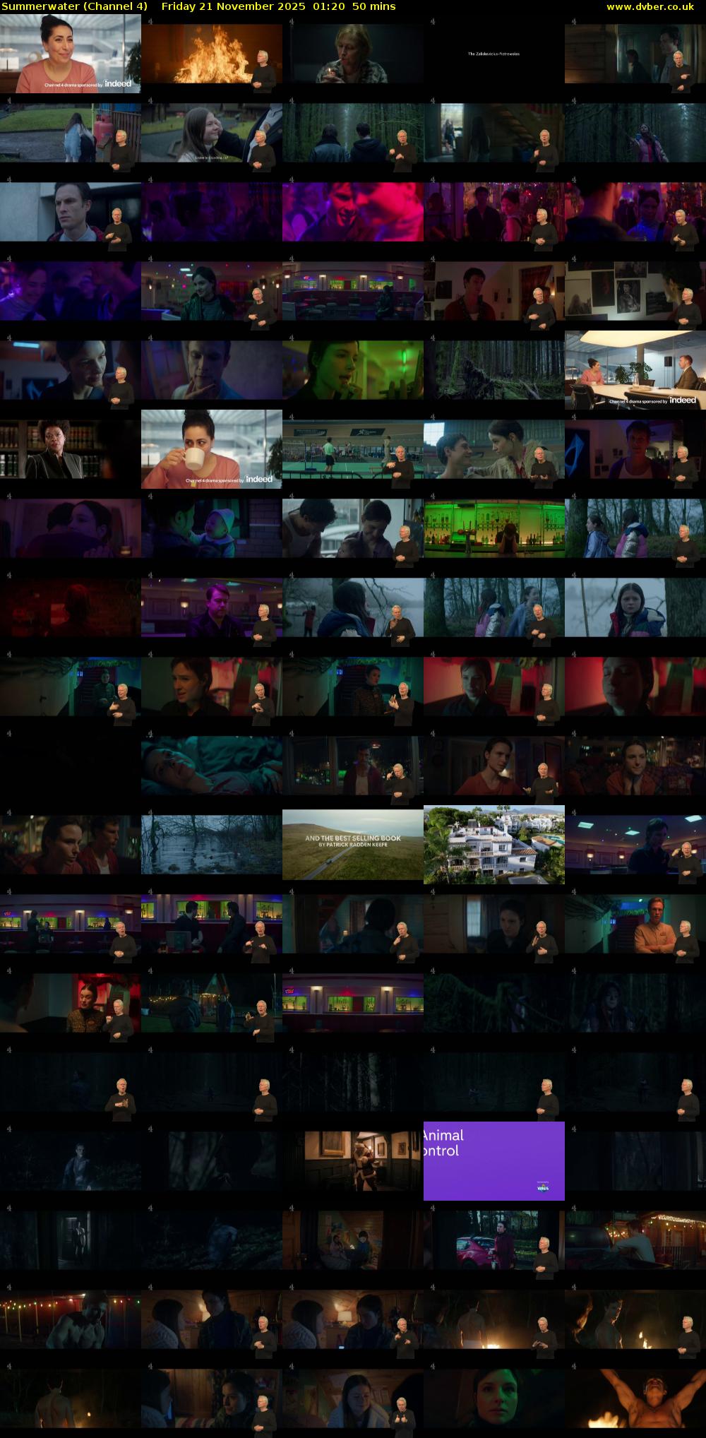 Summerwater (Channel 4) Friday 21 November 2025 01:20 - 02:10