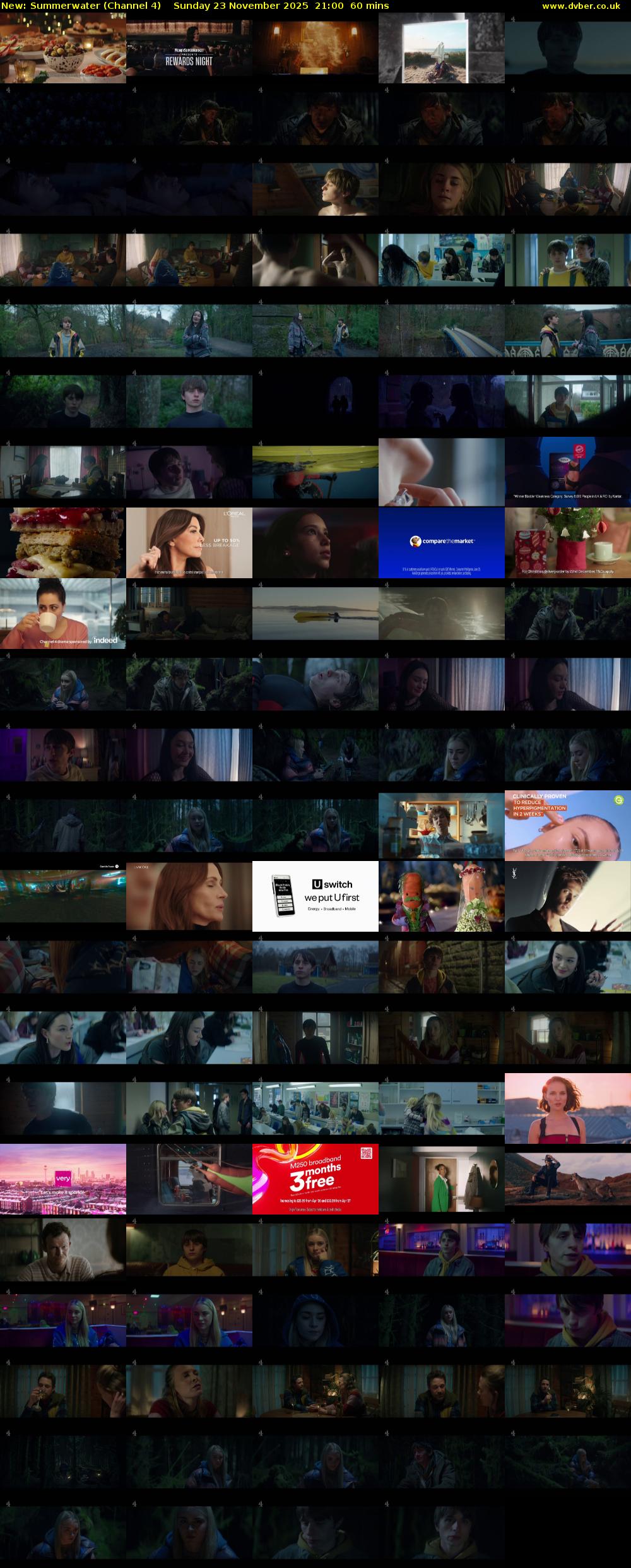 Summerwater (Channel 4) Sunday 23 November 2025 21:00 - 22:00