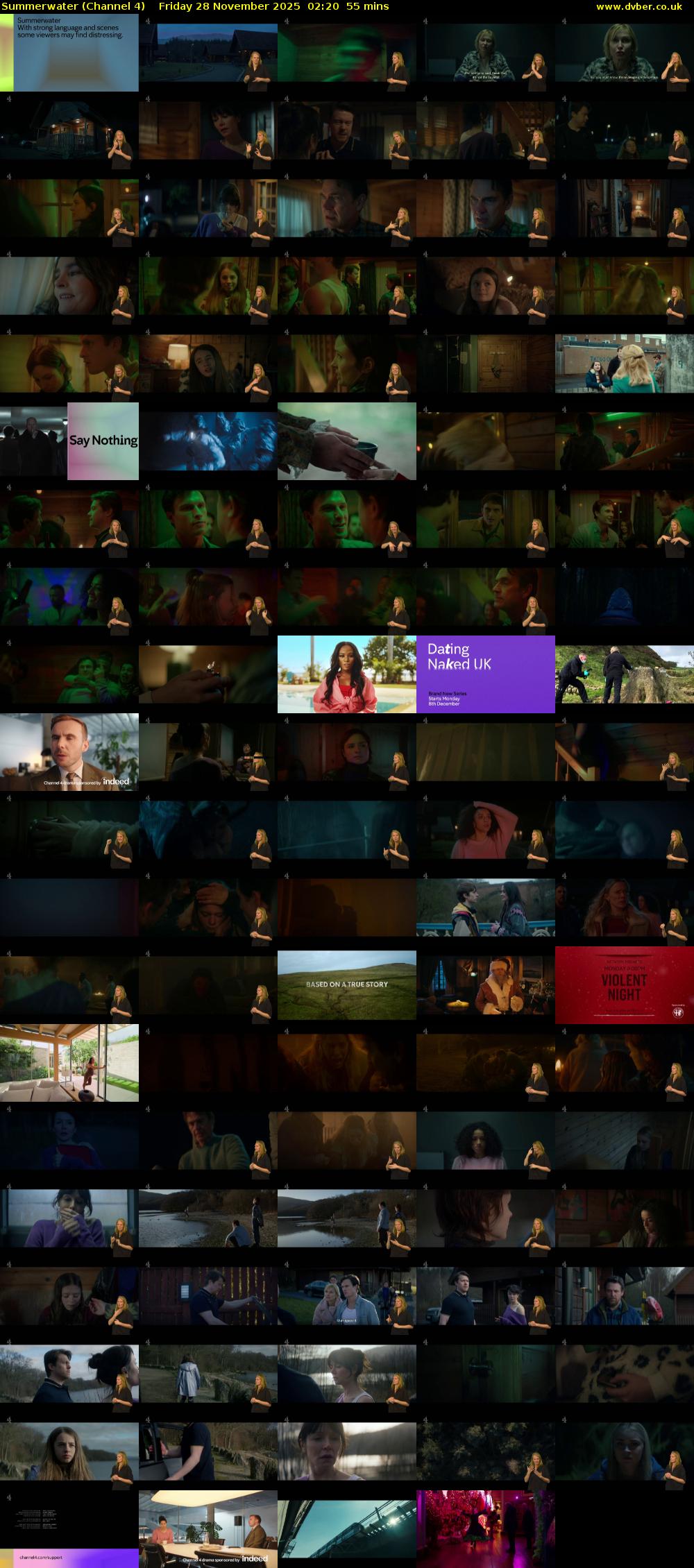 Summerwater (Channel 4) Friday 28 November 2025 02:20 - 03:15