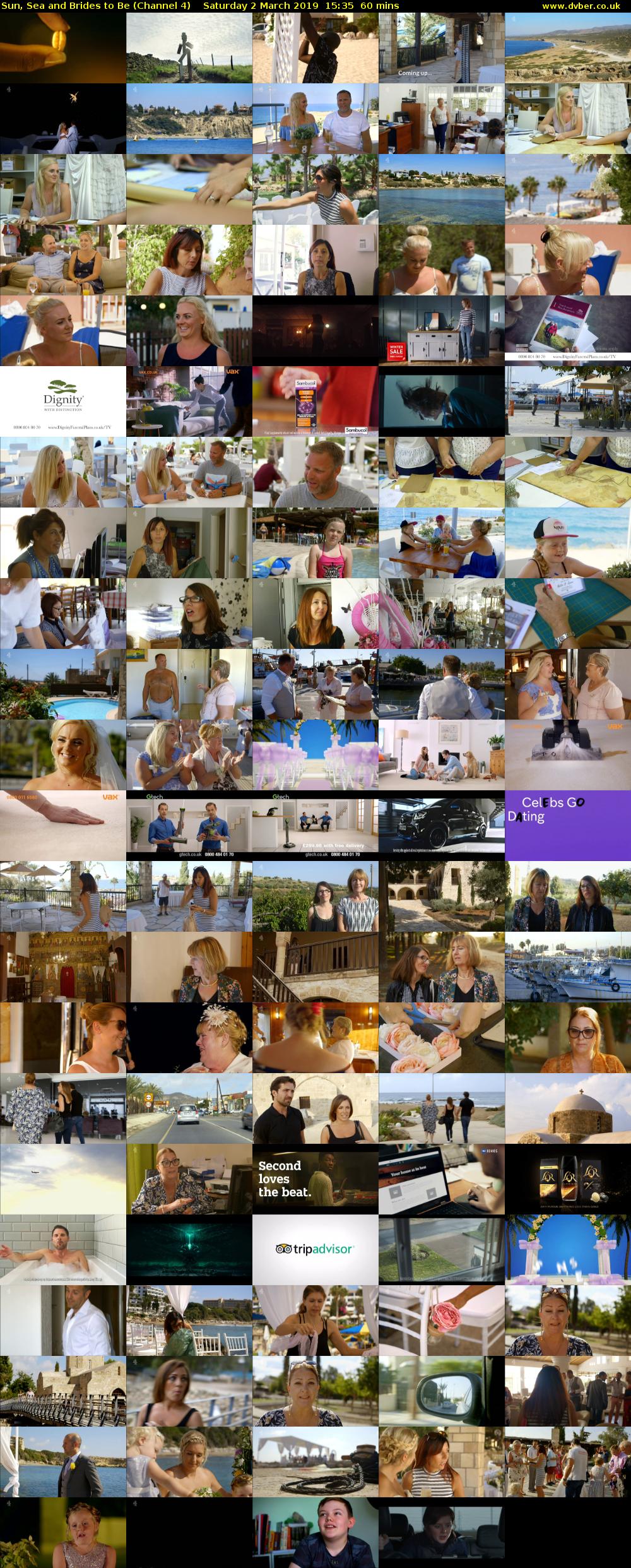 Sun, Sea and Brides to Be (Channel 4) Saturday 2 March 2019 15:35 - 16:35