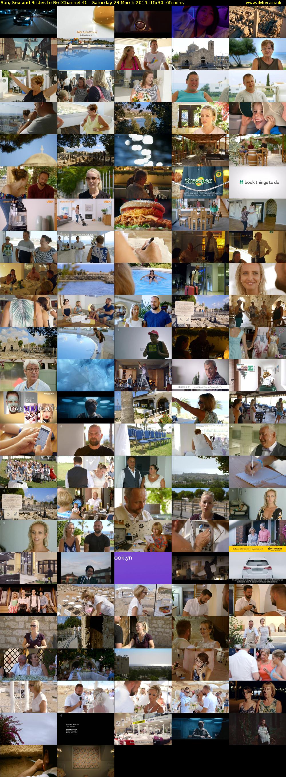 Sun, Sea and Brides to Be (Channel 4) Saturday 23 March 2019 15:30 - 16:35