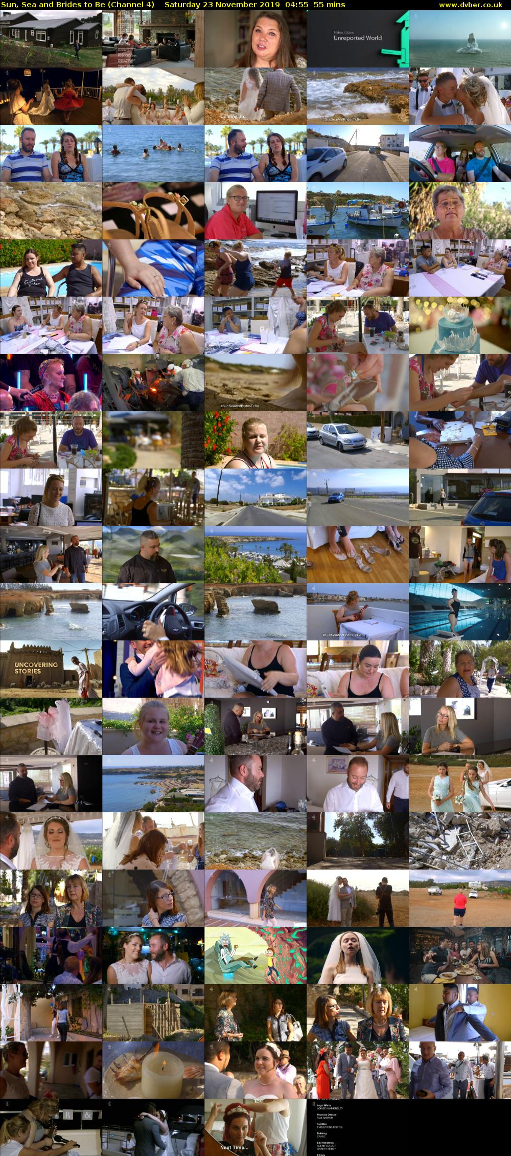 Sun, Sea and Brides to Be (Channel 4) Saturday 23 November 2019 04:55 - 05:50